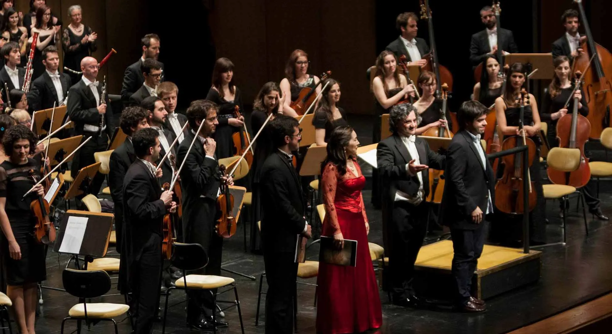 After the Requiem Inês de Castro concert in Centro Cultural de Belém